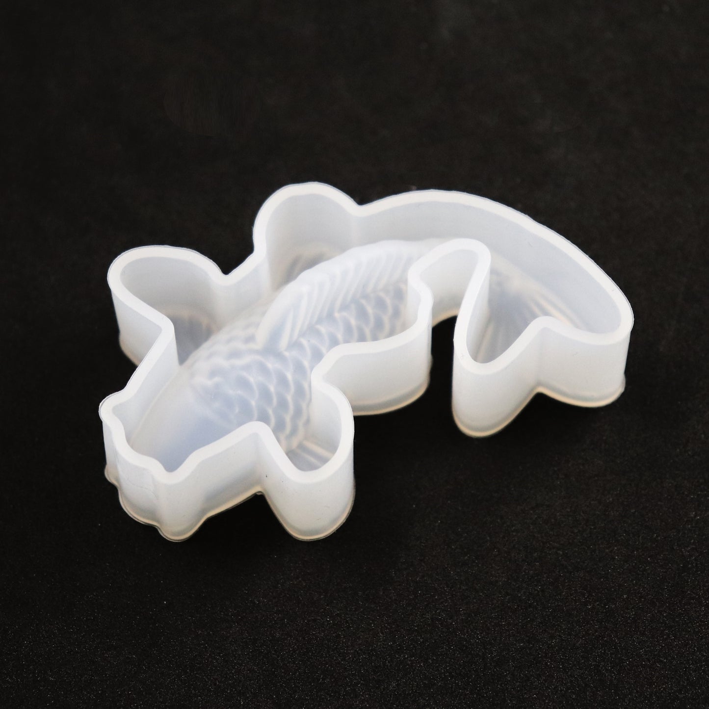 3D Koi Fisch Silikonform Goldfisch Gießform für Epoxidharz, Raysin ca. 6 cm