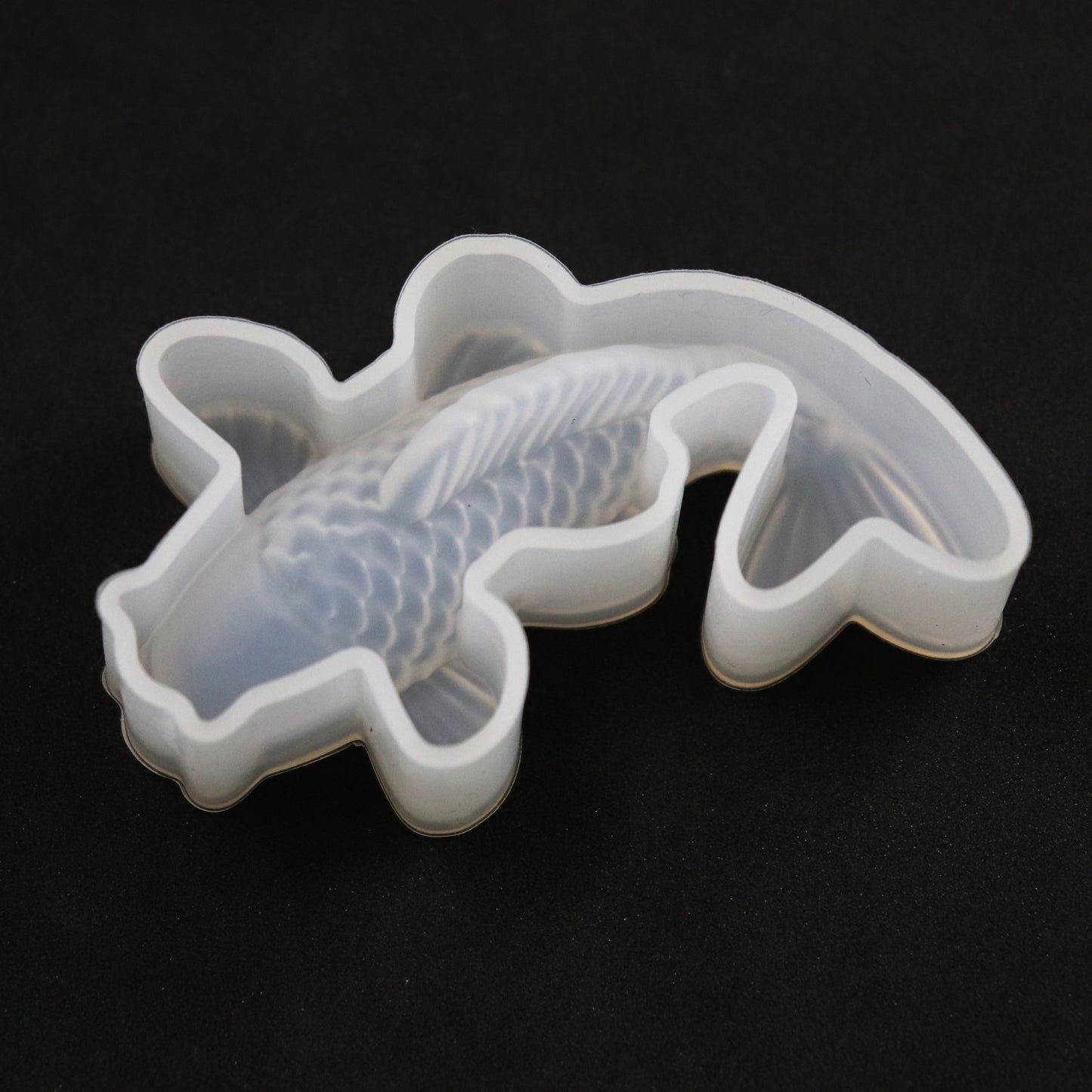 3D Koi Fisch Silikonform Goldfisch Gießform für Epoxidharz, Raysin ca. 6 cm
