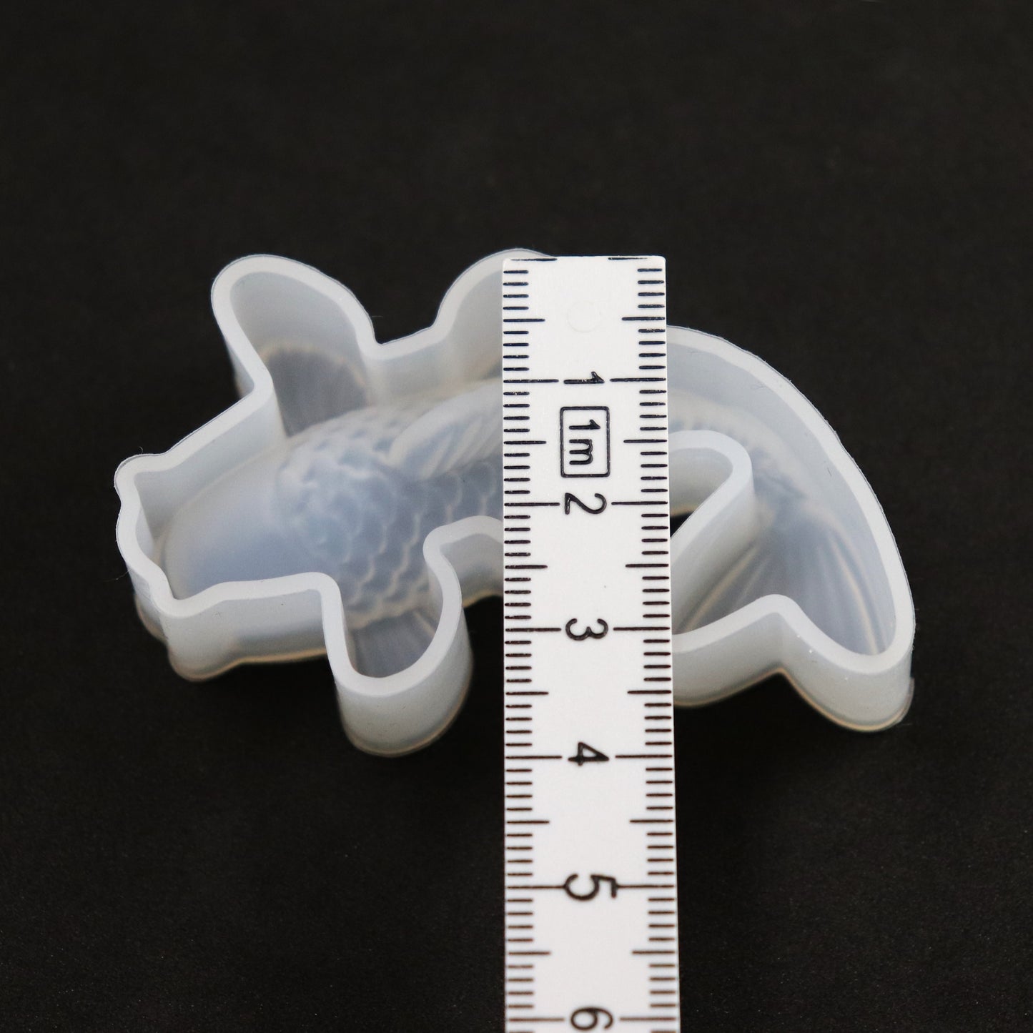 3D Koi Fisch Silikonform Goldfisch Gießform für Epoxidharz, Raysin ca. 6 cm