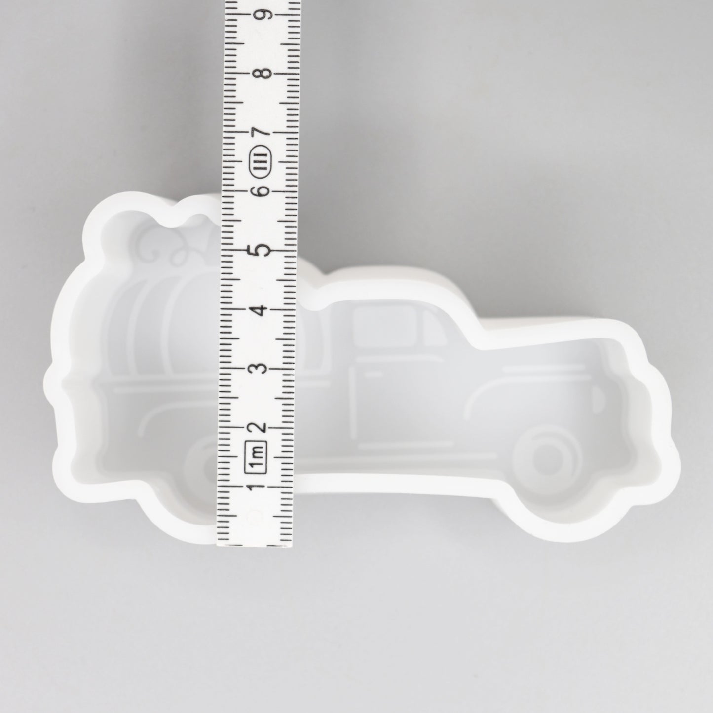 Silikonformen Truck mit Kürbis Gießformen für Halloween Dekoration. 