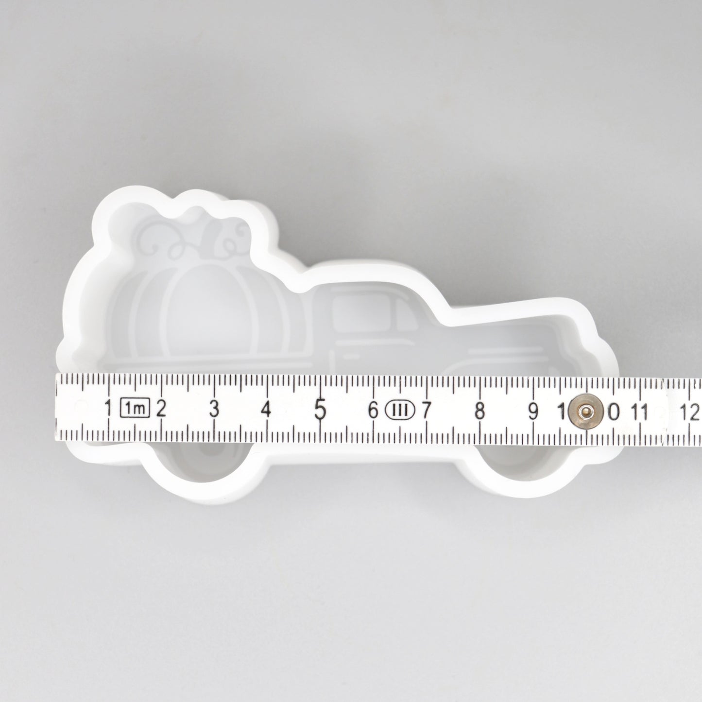 Silikonformen Truck mit Kürbis Gießformen für Halloween Dekoration. 