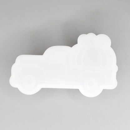 Silikonformen Truck mit Kürbis Gießformen für Herbst Dekoration. 