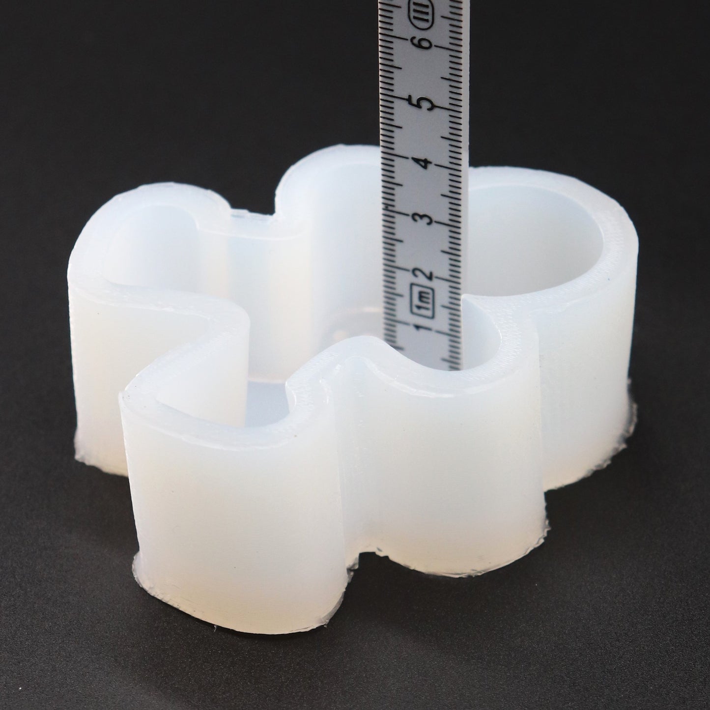 Silikonform Lebkuchenmann Gießform für Raysin Wachs oder Epoxidharz ca. 7 cm