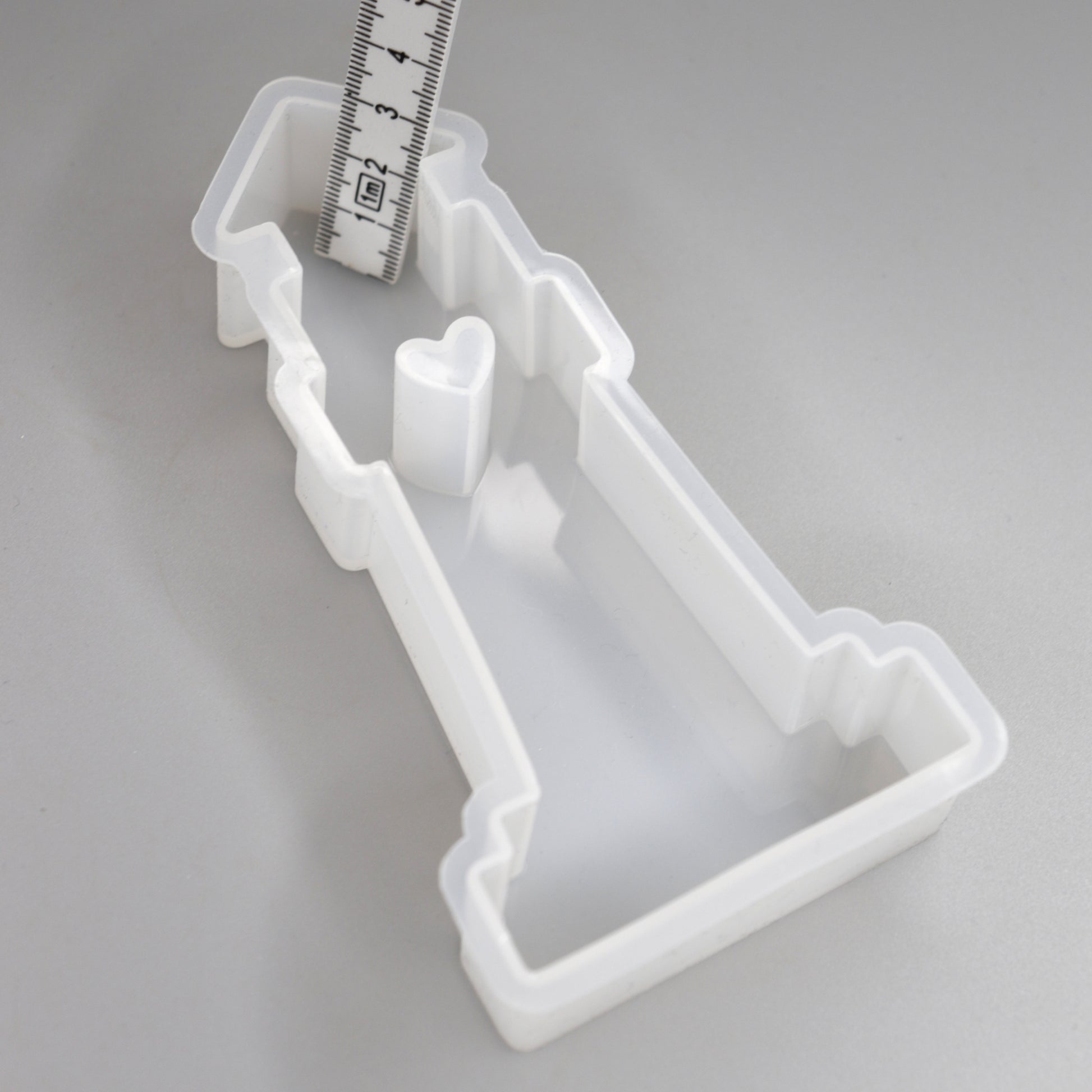 Silikonform Leuchtturm mit Herz Aufsteller Maritime Gießformen für Raysin