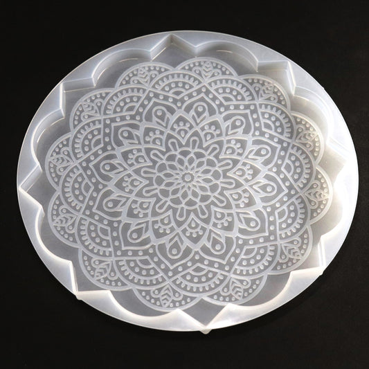 Silikonform Mandala Gießform für Epoxidharz oder Raysin