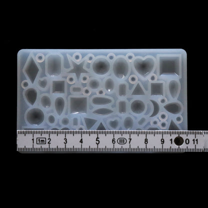 Kunstharzformen Verschiedene Mini Cabochons Schmuck Epoxidharz UV Resin Formen