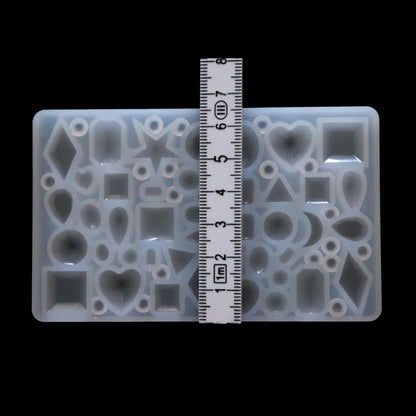Kunstharzformen Verschiedene Mini Cabochons Schmuck Epoxidharz UV Resin Formen