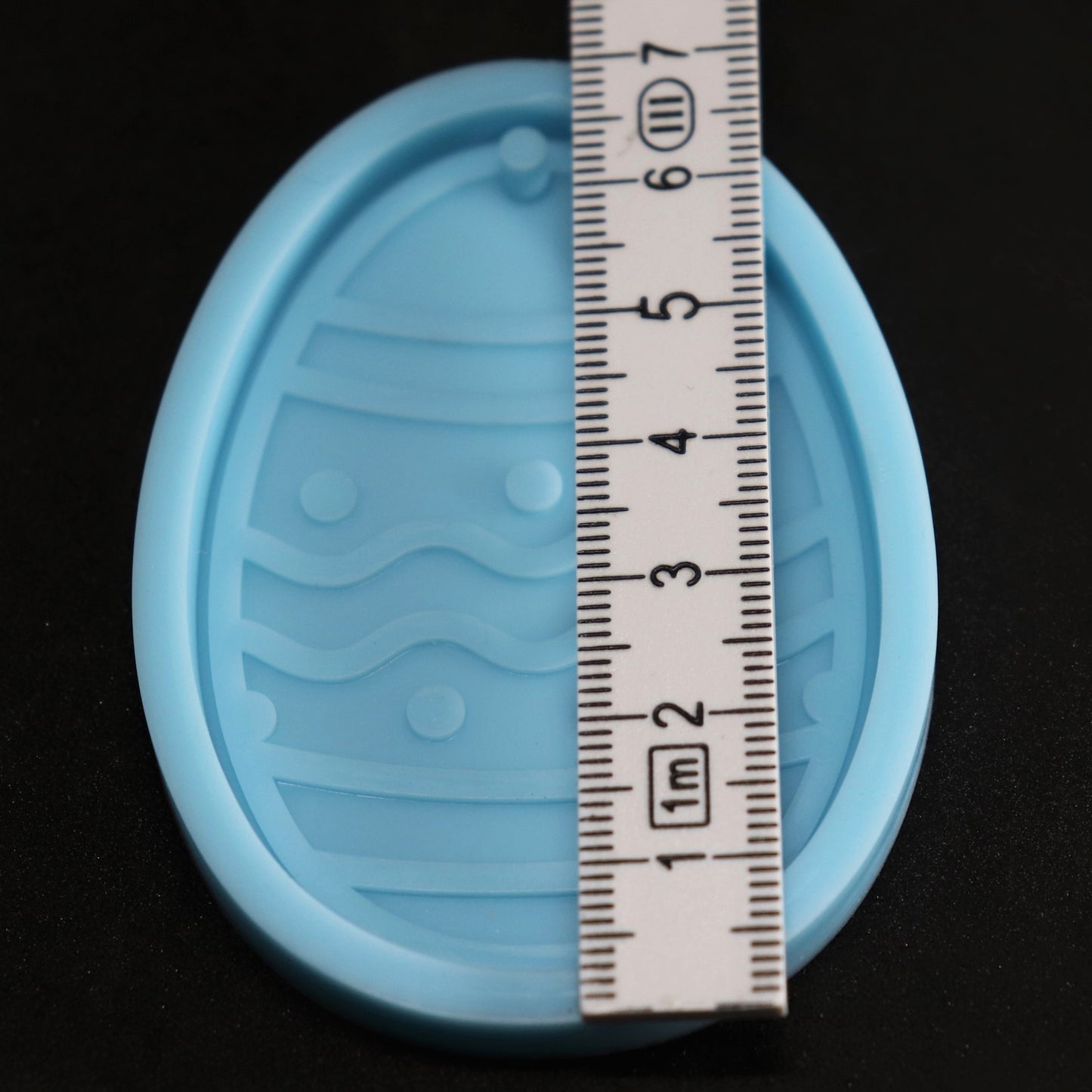 Silikonform Oster Ei Anhänger Gießform Ostern für Raysin, Epoxidharz ca. 6,5 cm