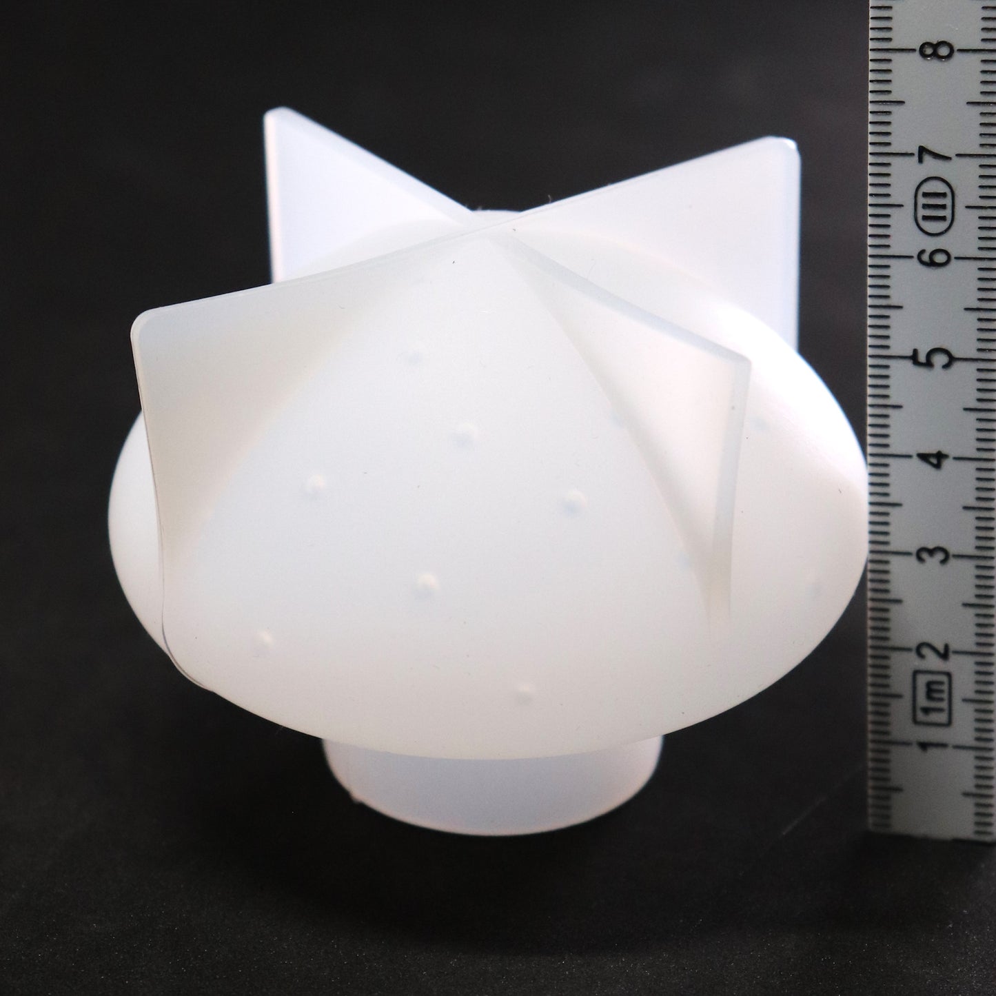 Silikonform 3D Pilz Gießform für Epoxidharz, Raysin ca. 6 cm