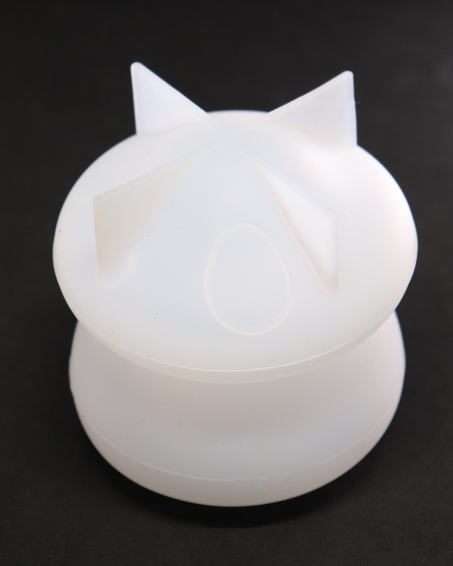 Silikonform 3D Pilz mit Deckel Gießform für Epoxidharz, Raysin ca. 8,5 cm