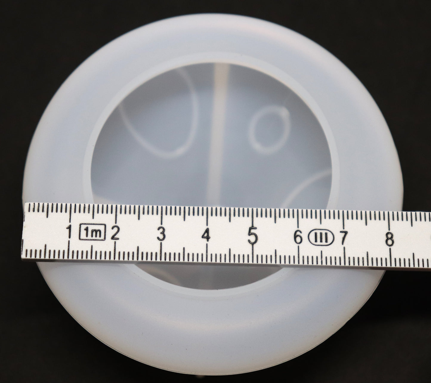 Silikonform 3D Pilz mit Deckel Gießform für Epoxidharz, Raysin ca. 8,5 cm