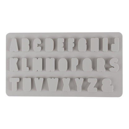 mini Buchstaben Gießformen
