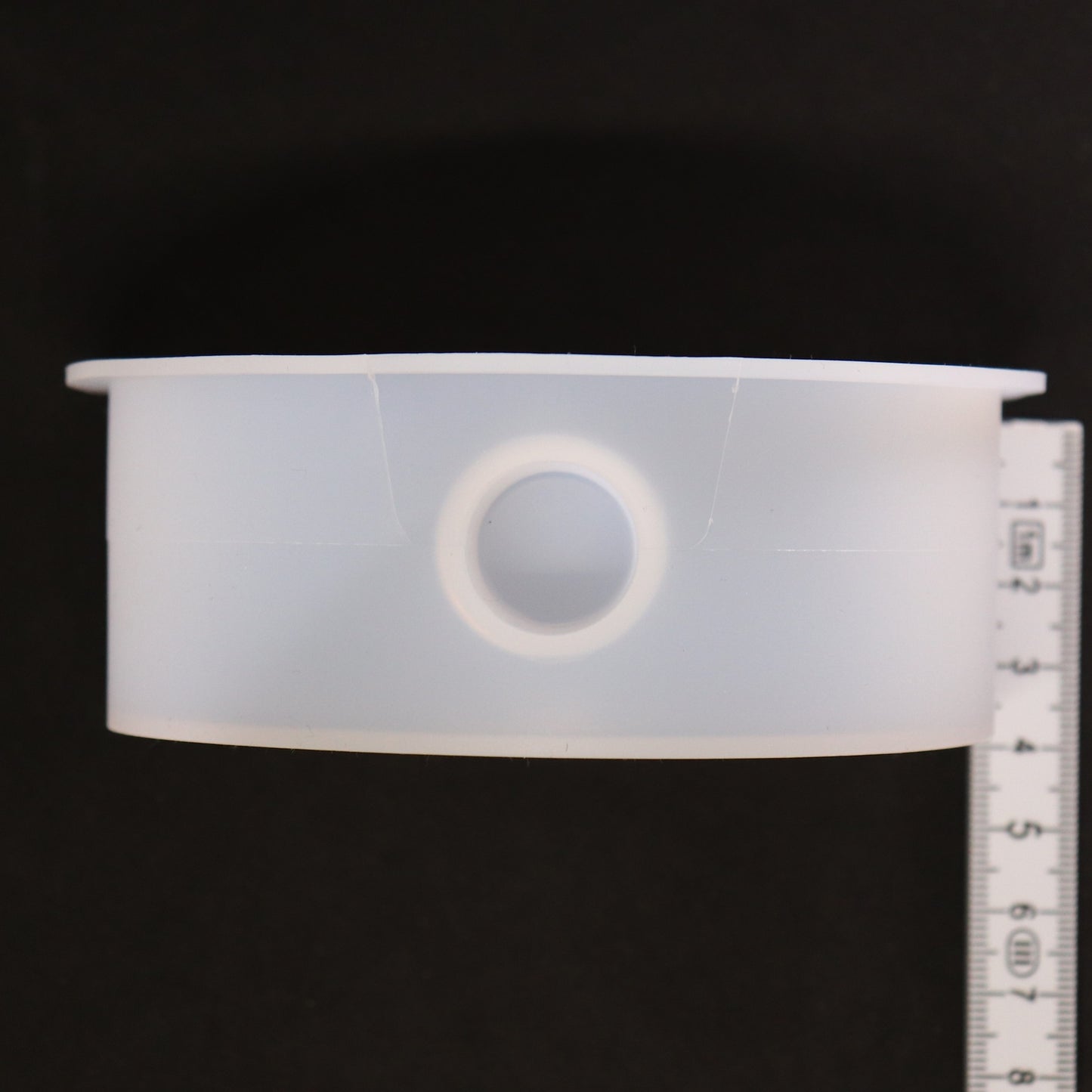 Silikonform Regenbogen mit Herzen Gießform Kerzenhalter für Raysin ca. 10 cm