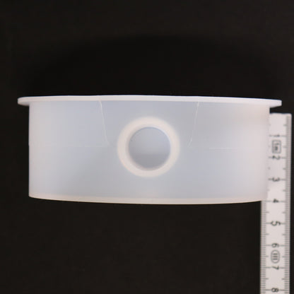 Silikonform Regenbogen mit Herzen Gießform Kerzenhalter für Raysin ca. 10 cm