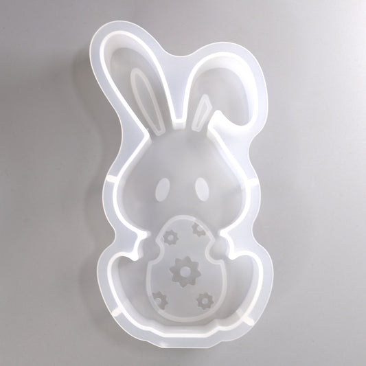 Silikongießform Kaninchen Aufsteller Osterdekoration Gießformen