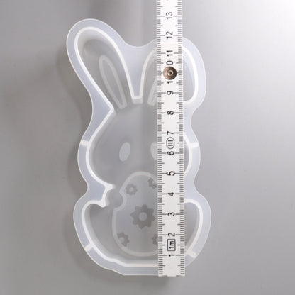 Silikonform Kaninchen Aufsteller Osterdekoration Gießformen für Raysin