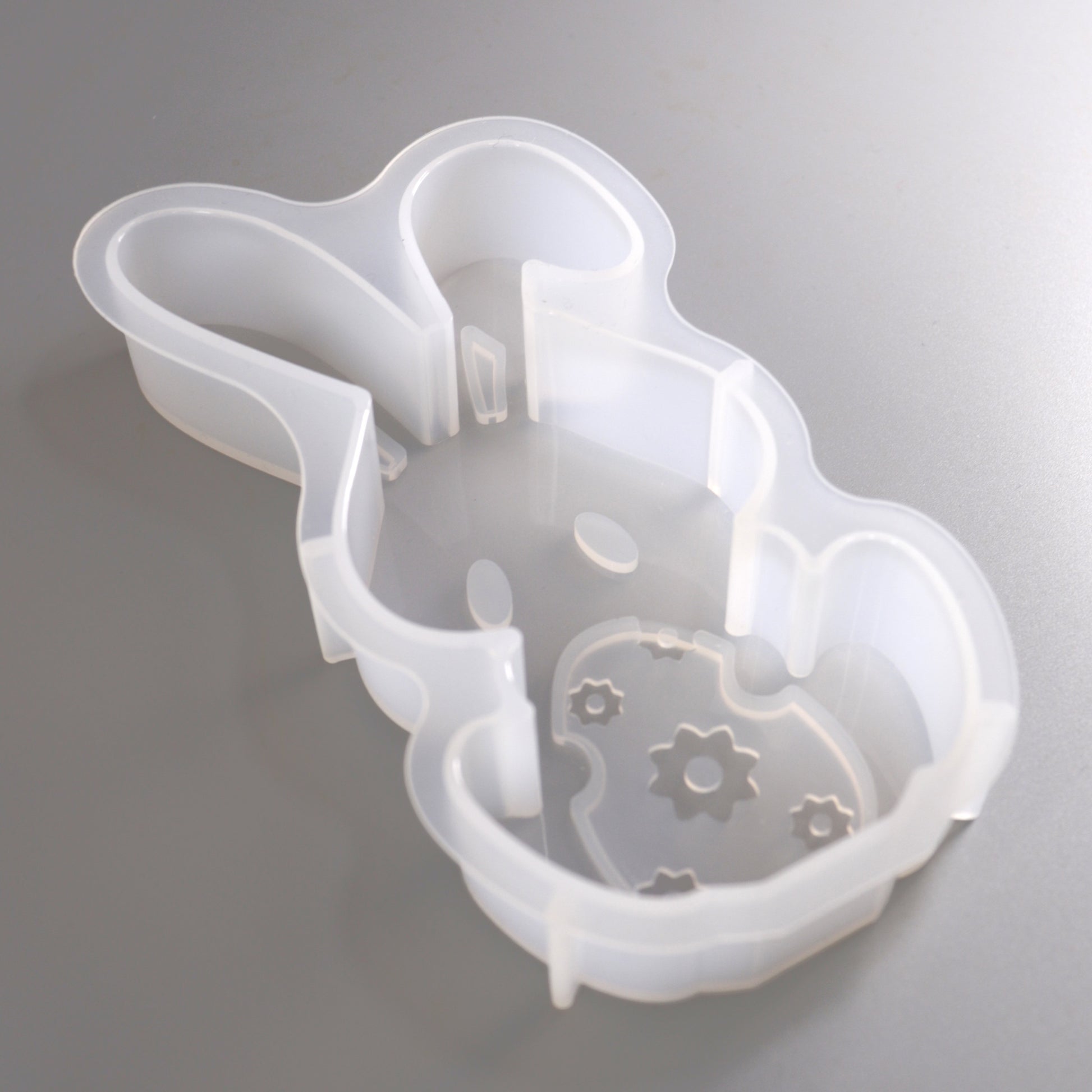 Silikonform Kaninchen Aufsteller Osterdekoration Gießformen für Raysin