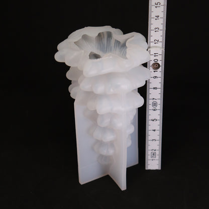 Silikonform 3D Tannenbaum Gießform Weihnachten Dekoration ca. 12 x 7 cm