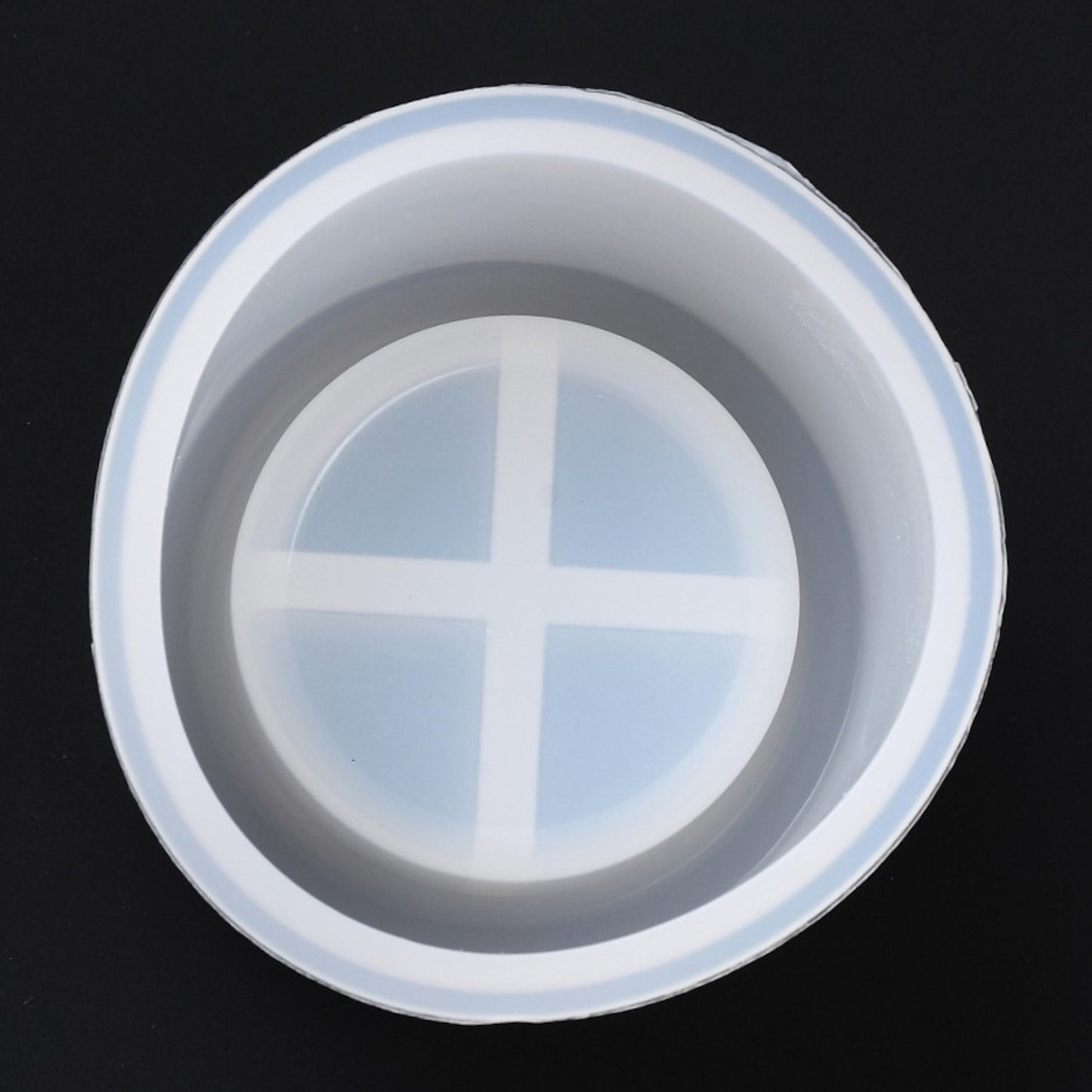Teelichthalter Silikonform für Epoxidharz, Gießharz, Raysin ca. 3,5 cm hoch