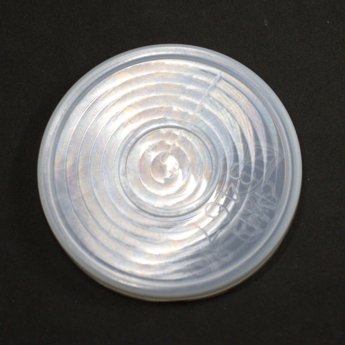 Silikonform Blumen Muster Untersetzer runde Gießform ca. 10 cm