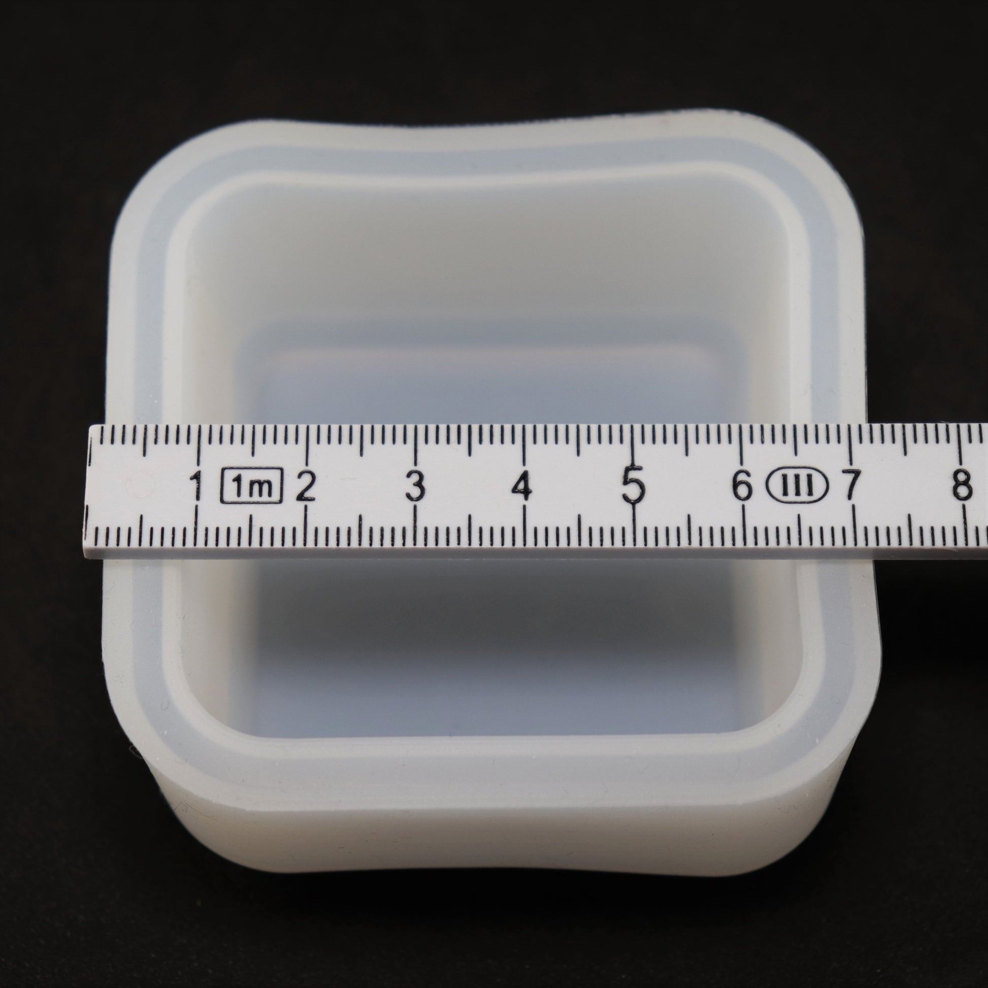 Silikonformen eckige kleine Schüssel. ca. 5 cm klein.  Gießformen für Epoxidharze