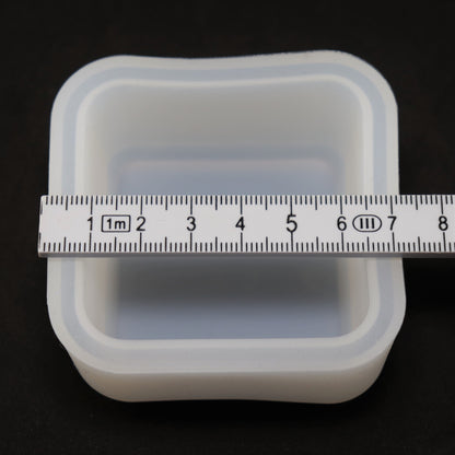 Silikonformen eckige kleine Schüssel. ca. 5 cm klein.  Gießformen für Epoxidharze