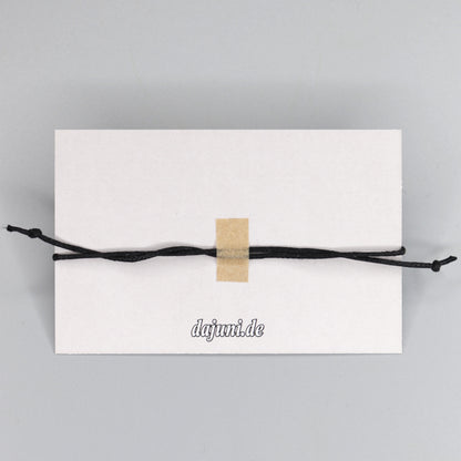 Wunscharmband mit Wunschbuchstabe A aus Acryl. Geschenkideen. Freundschaftsarmbänder. Kleine Geschenke.
