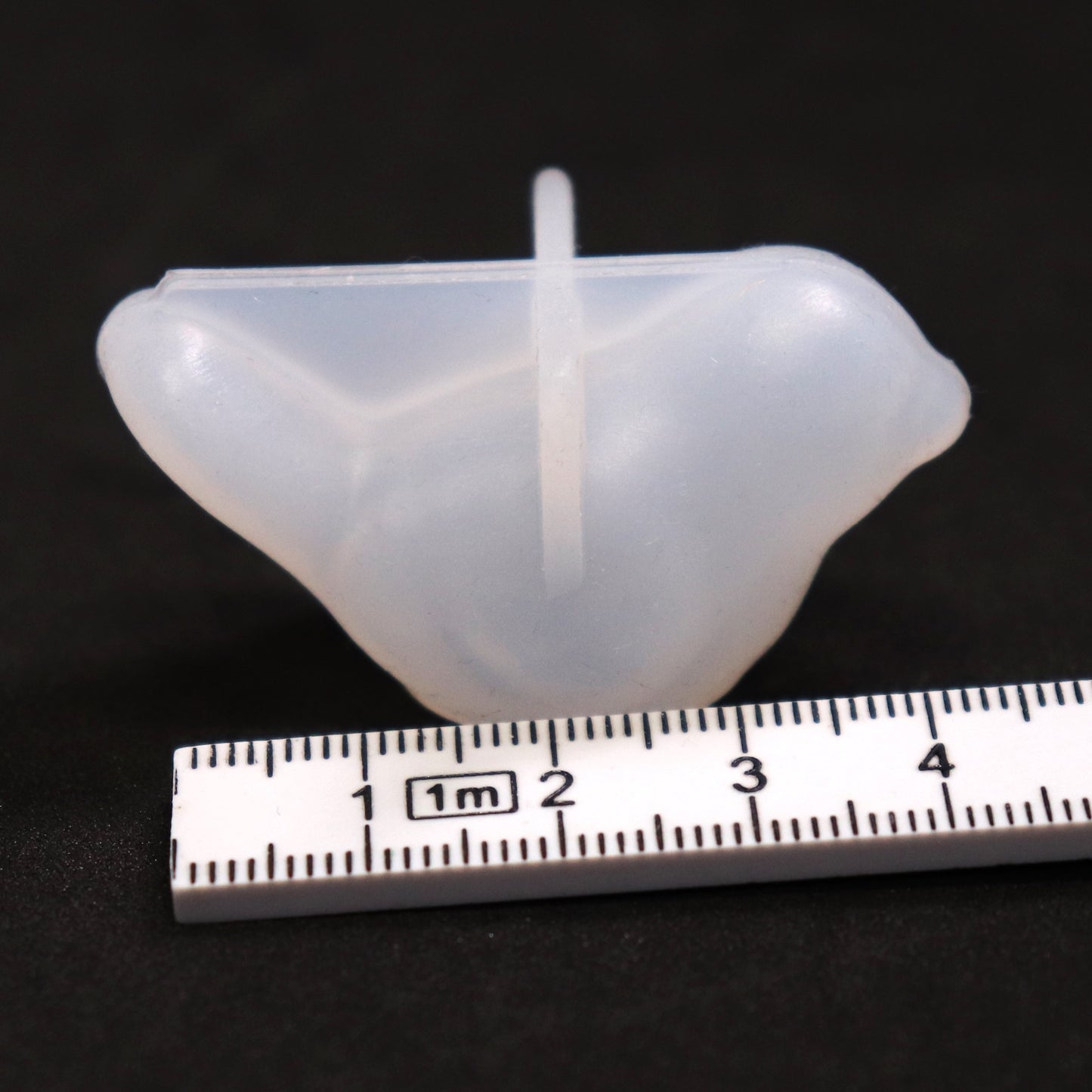 Silikonform 3D Vogel Gießform, Epoxidharz, Raysin ca. 4,7 cm