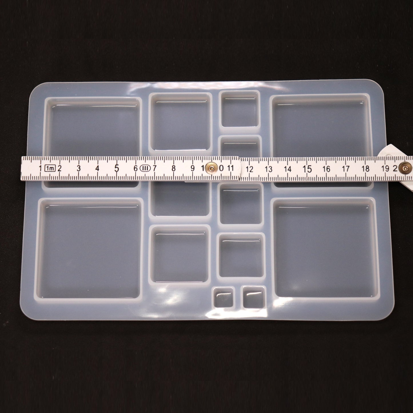 Silikonform quadrate für Schmuck DIY