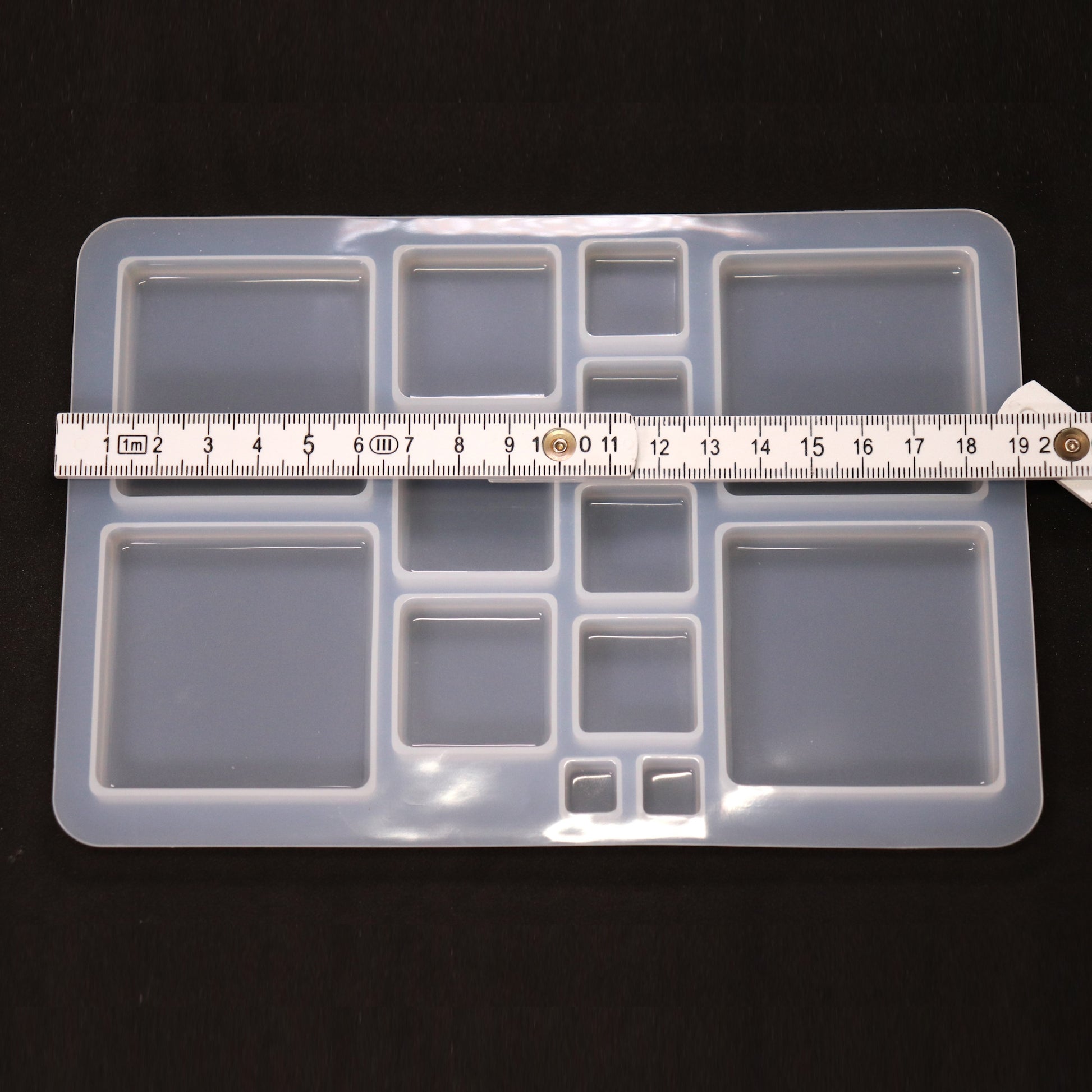 Silikonform quadrate für Schmuck DIY