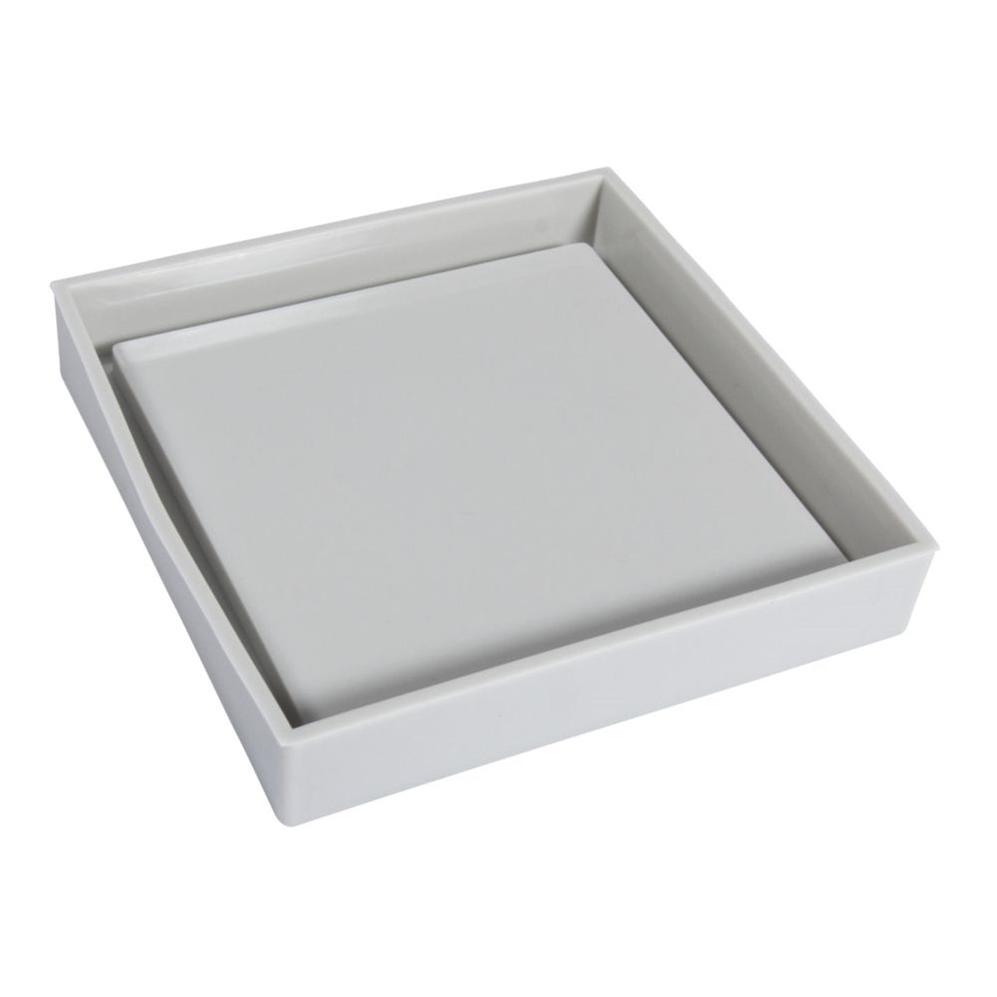 Rayher Silikonform Untersetzer Quadrat mit Rand Gießform für Raysin ca. 10 cm