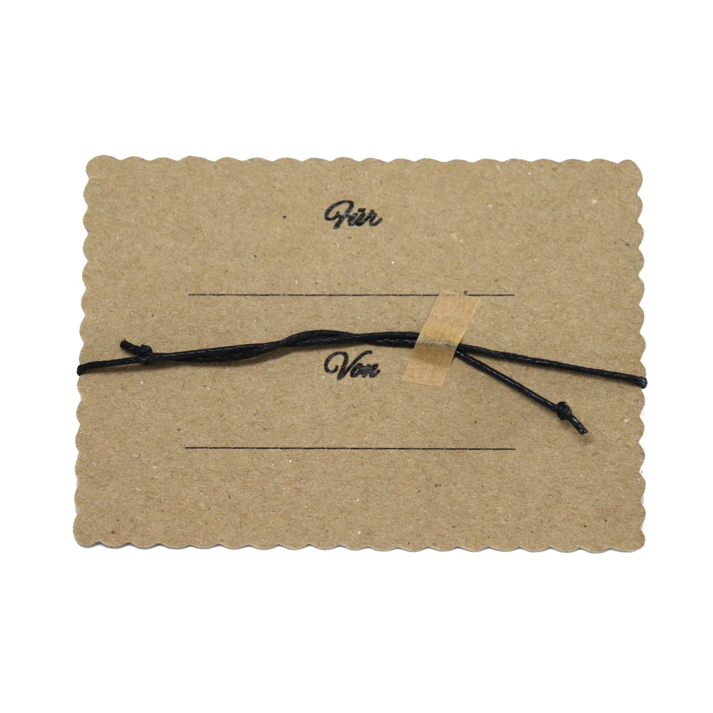 Wunscharmband mit Evil Eye Perle und Karte